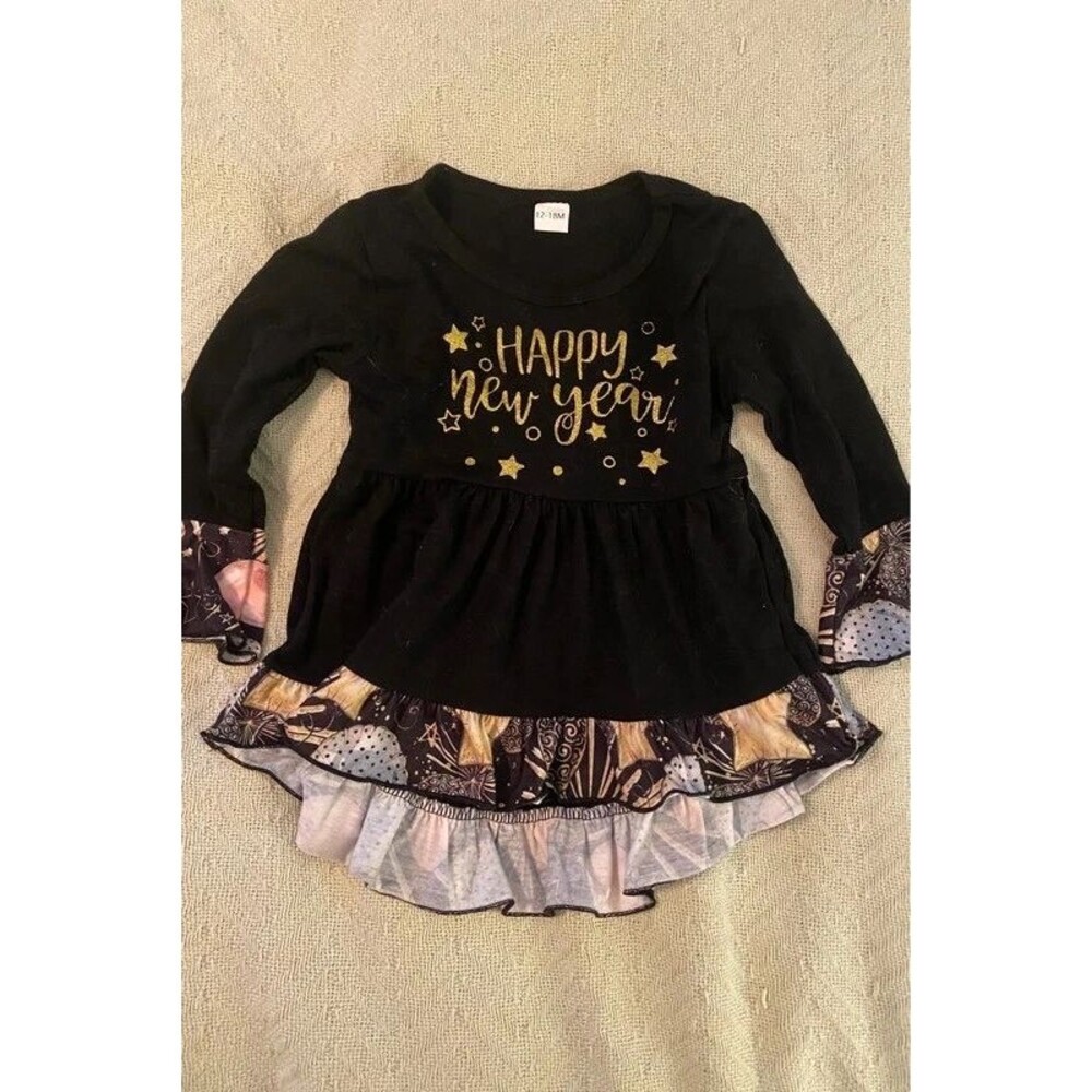 Halloween and New Years Baby Bundle 12/18 months